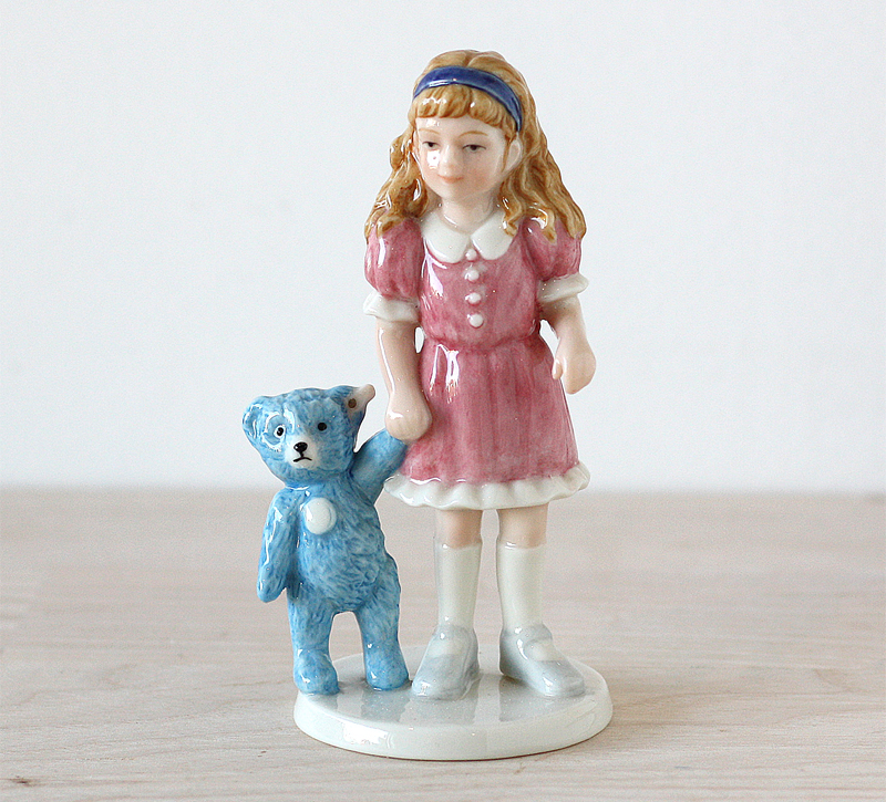 Figurine Steiff Goldilocks 2004 Teddy Bear