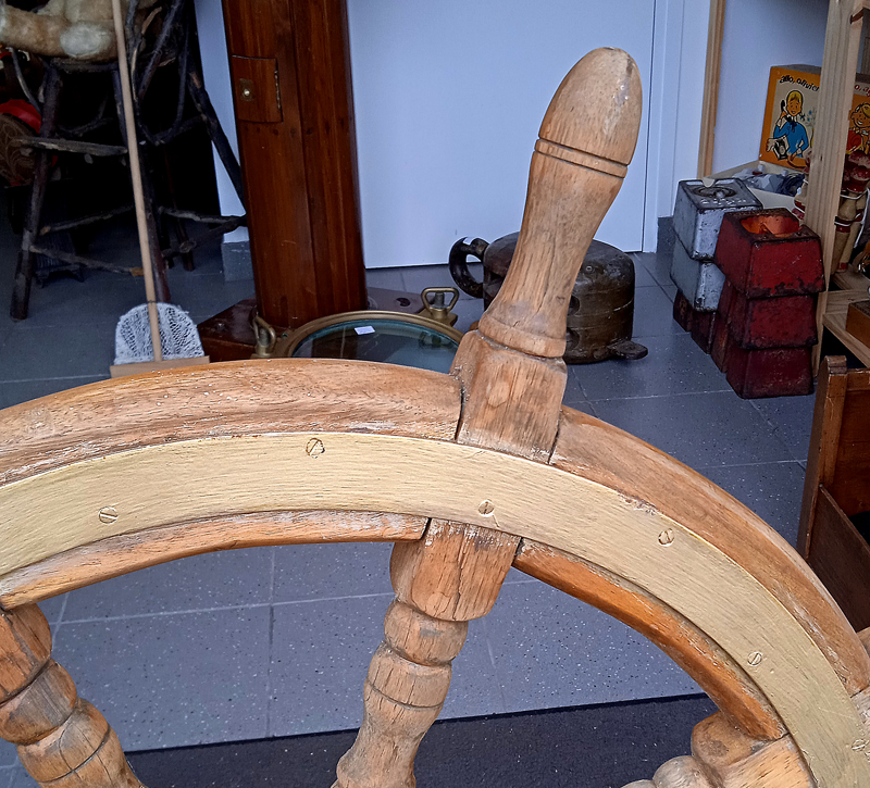 Barre à roue bois
