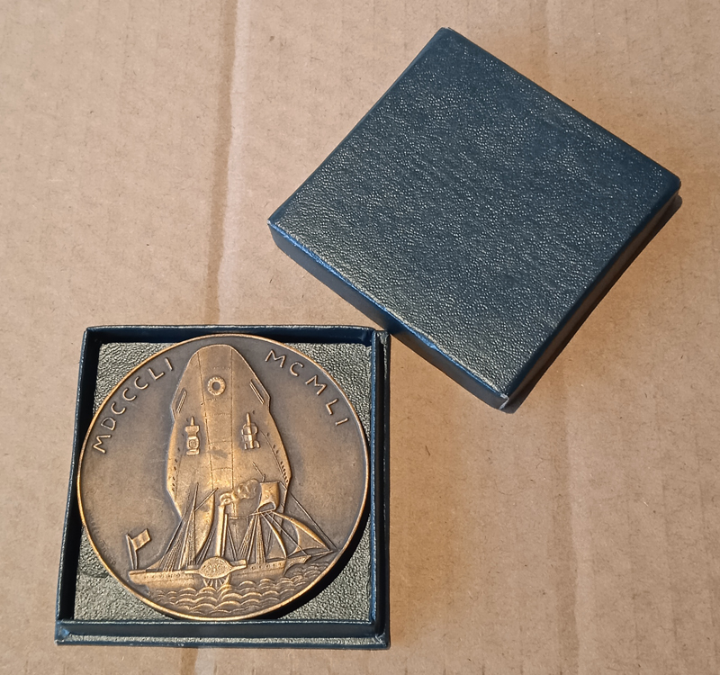 Médaille centenaire Compagnie des messages maritimes