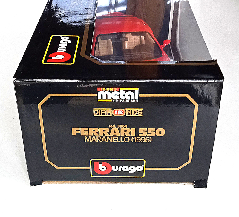 Bburago Ferrari 550 Maranello 1996 cod 3064 1:18