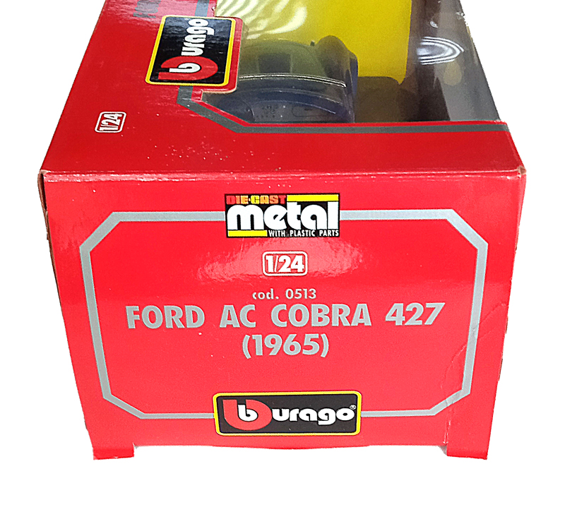 Bburago Ford AC Cobra 427 1965 cod 0513 1:24