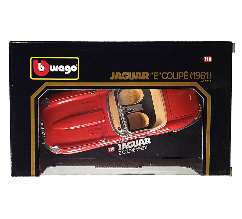 Bburago Jaguar E coupé 1961 1:18