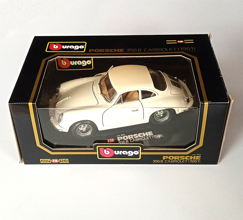 Bburago Porsche 356B 1961 cod. 3031 échelle 1:18.