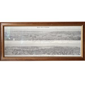 Gravure Panoramic views of Constantinople