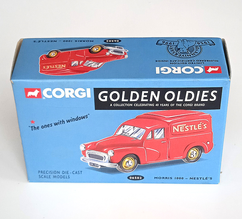 CORGI Golden Oldies Morris 1000 Nestlé's