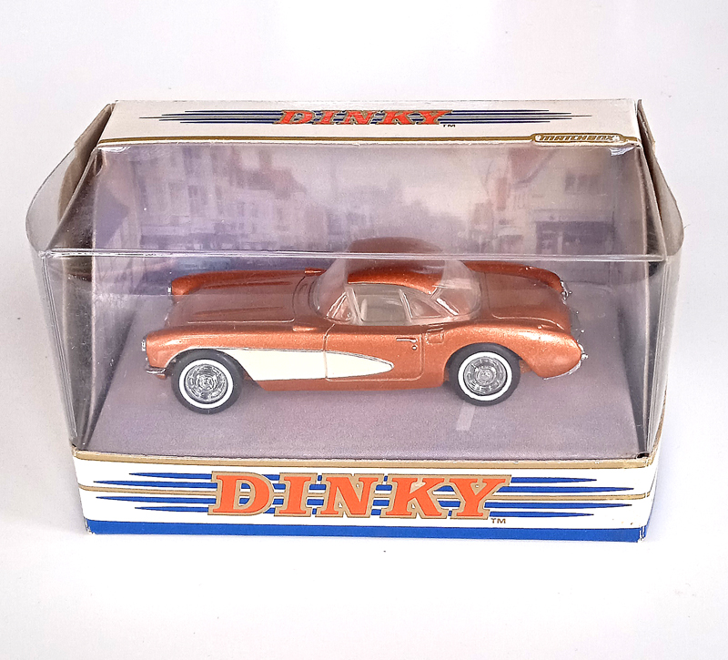 Dinky Matchbox Chevrolet Corvette 1956. Miniature auto échelle 1/43.