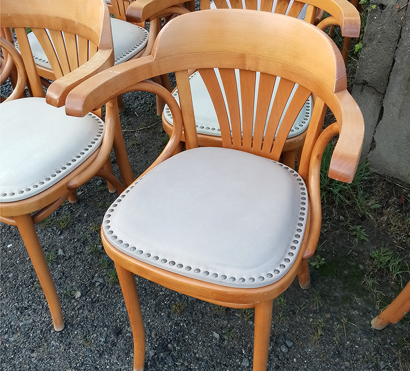 Chaise bistrot style viennois