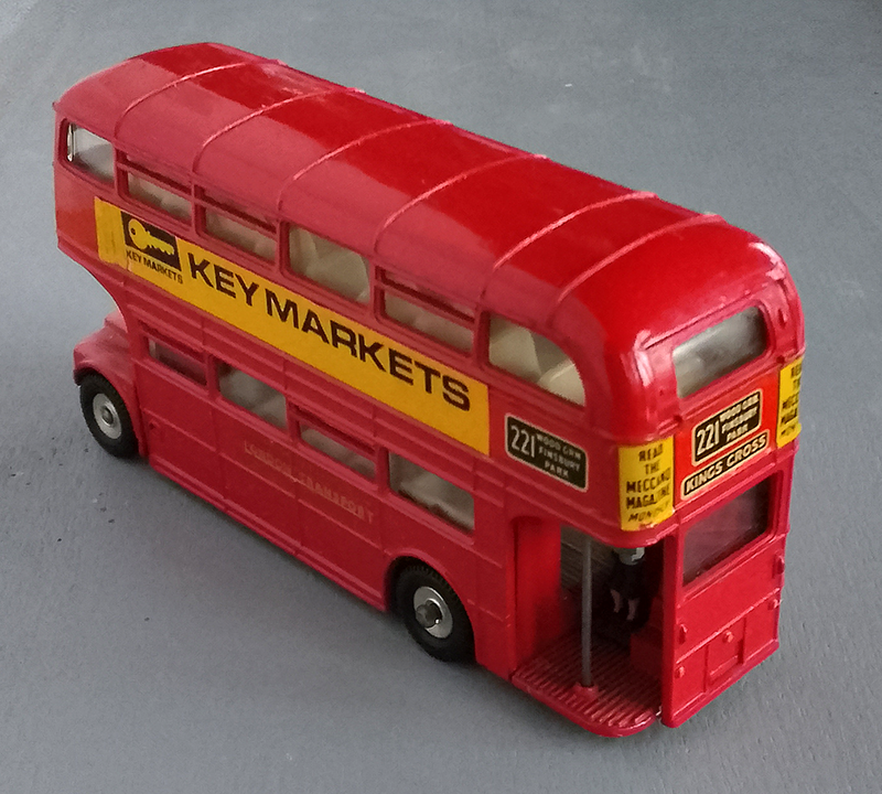 Dinky Toys Meccano Routemaster Bus double deck