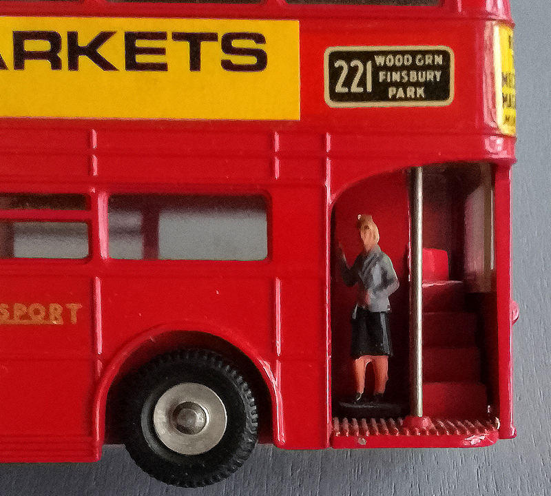 Dinky Toys Meccano Routemaster Bus double deck